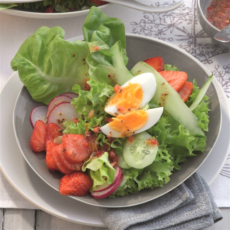 Photo de Salade printanière avec sauce aux fraises prise par WW