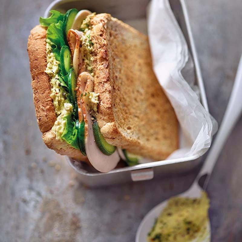 Photo de Sandwich au poulet avec crème de lentilles prise par WW