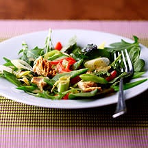 Photo de Salade aux haricots mange-tout et au thon prise par WW