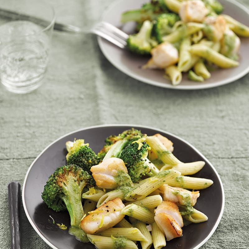 Foto van Pasta met broccoli en koolvis door WW